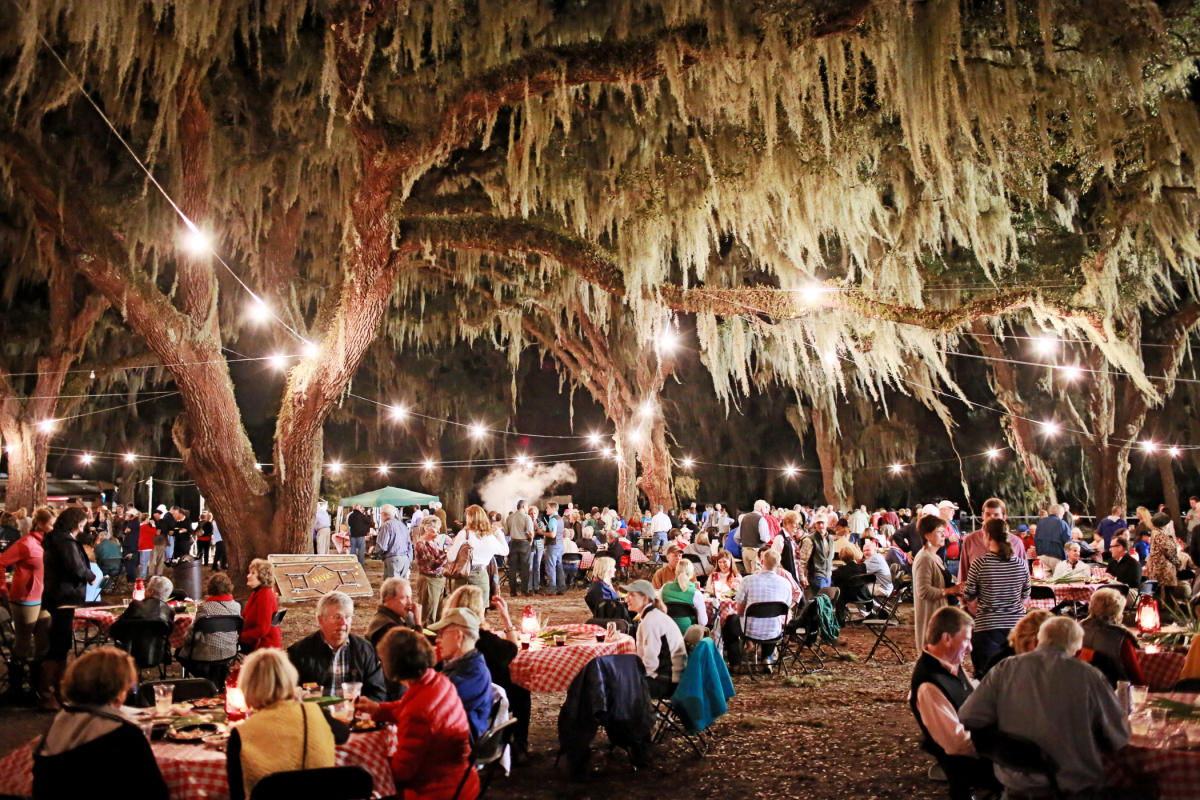 Land Trust Oyster Roast on St. Simons Island