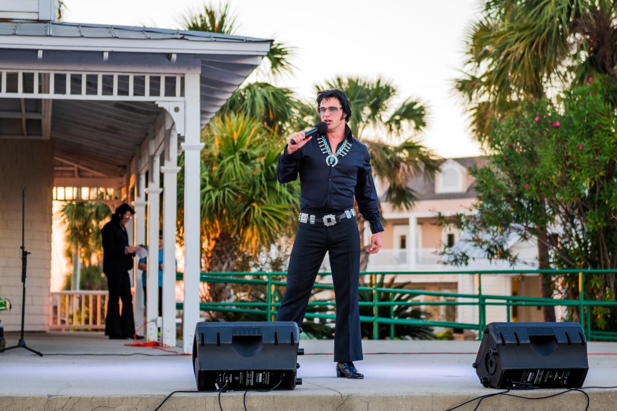 Elvis tribute artists from around the country perform at the annual Georgia Tribute Festival