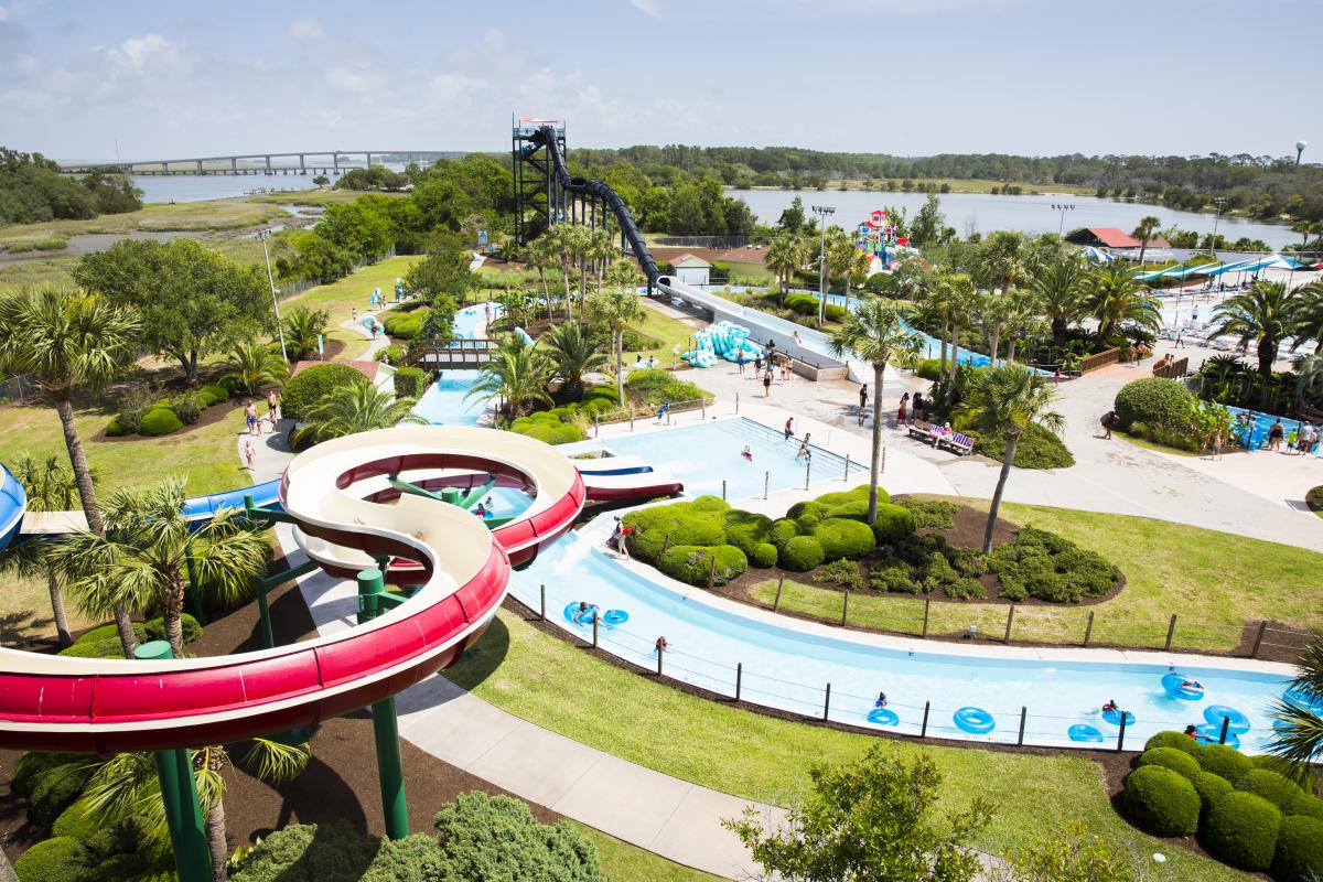 Summer Waves Water Park on Jekyll Island