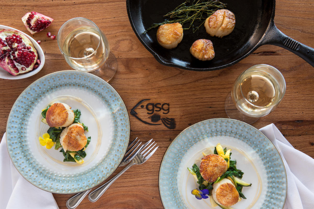 Dining at Georgia Sea Grill