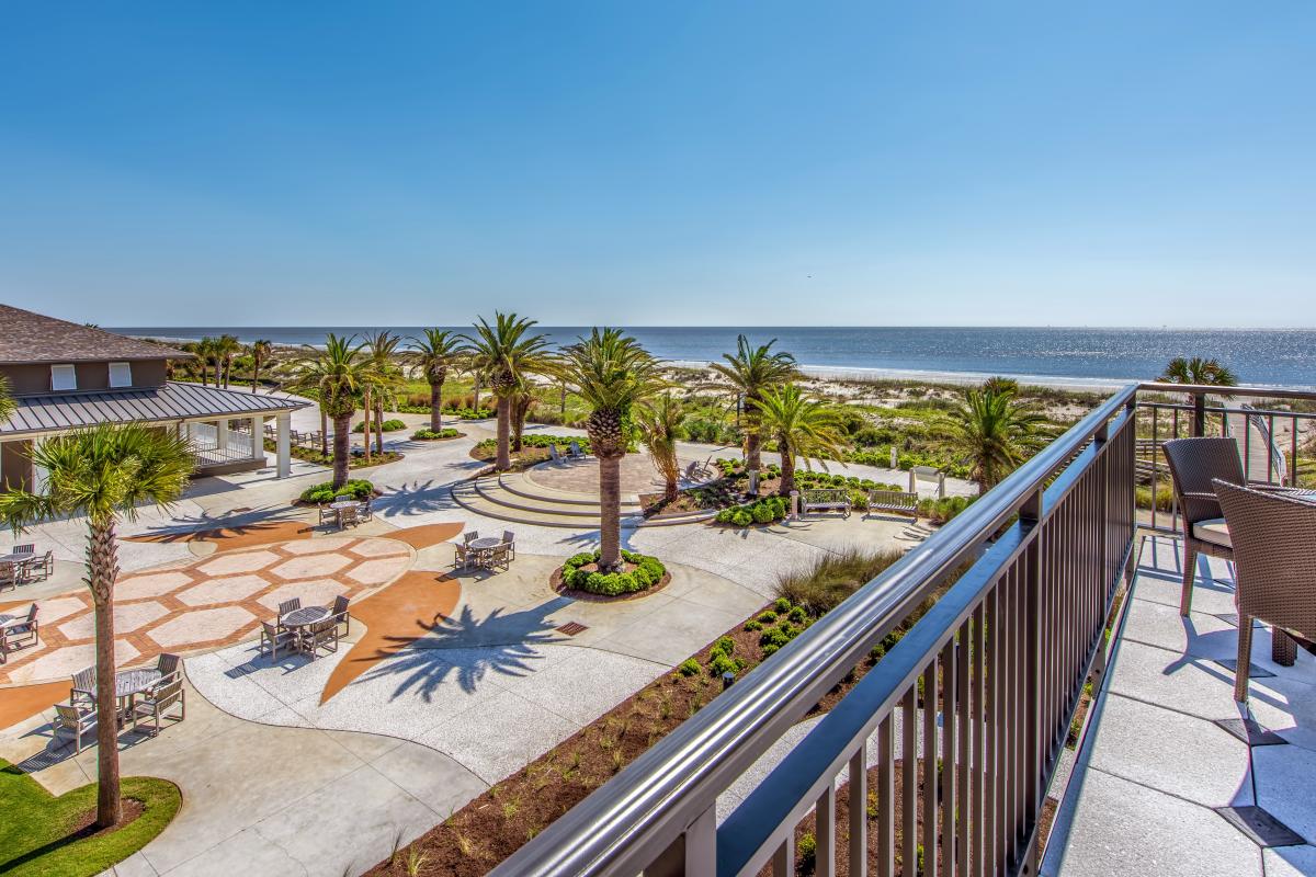 Rooftop of The Westin Hotel on Jekyll Island