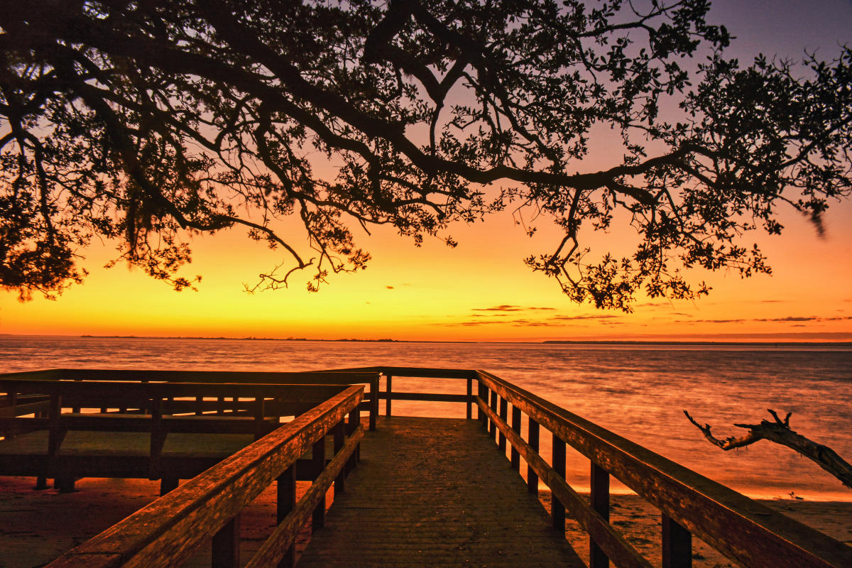 St. Andrews Beach on Jekyll Island