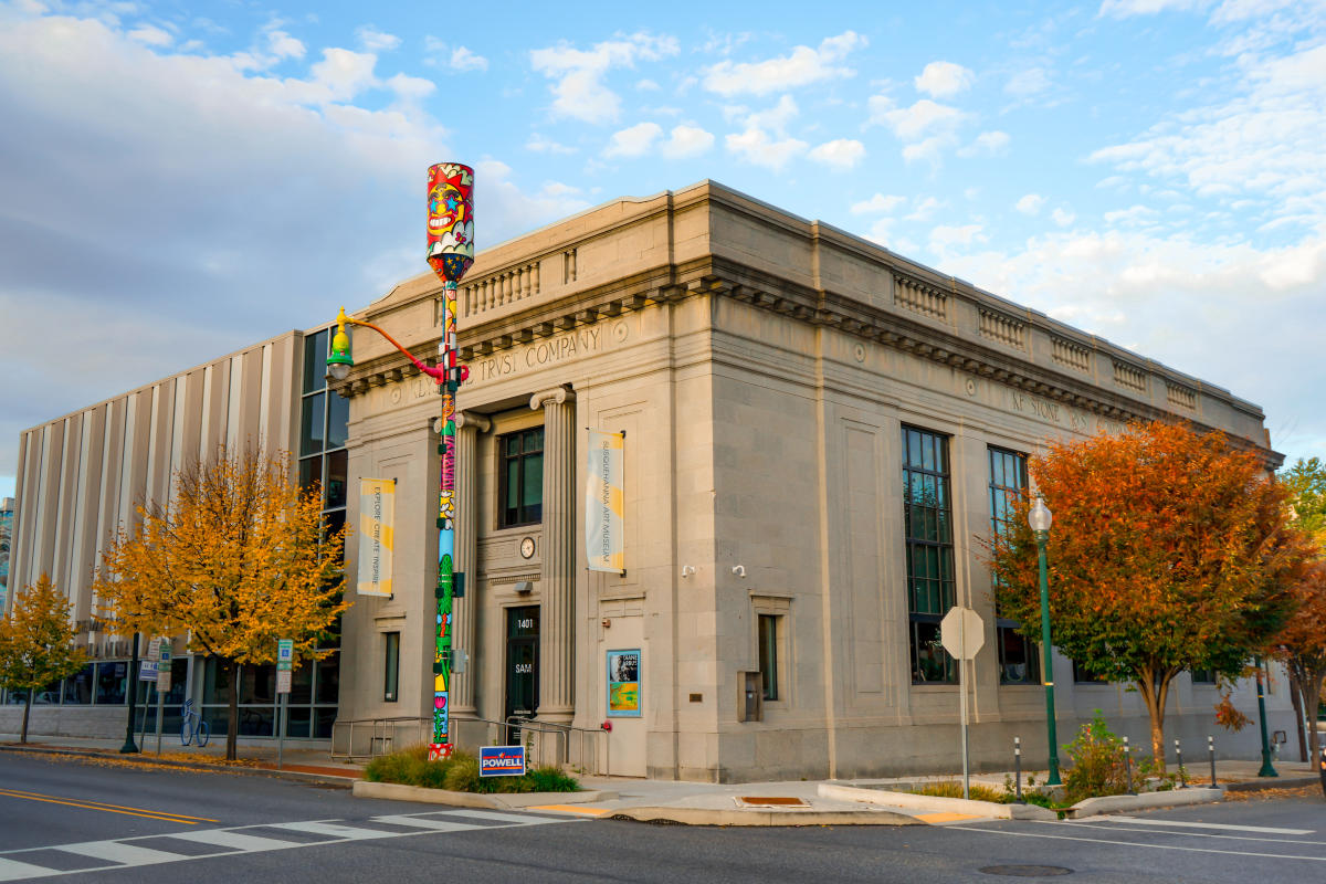 Facade of the Susquehanna Art Museum