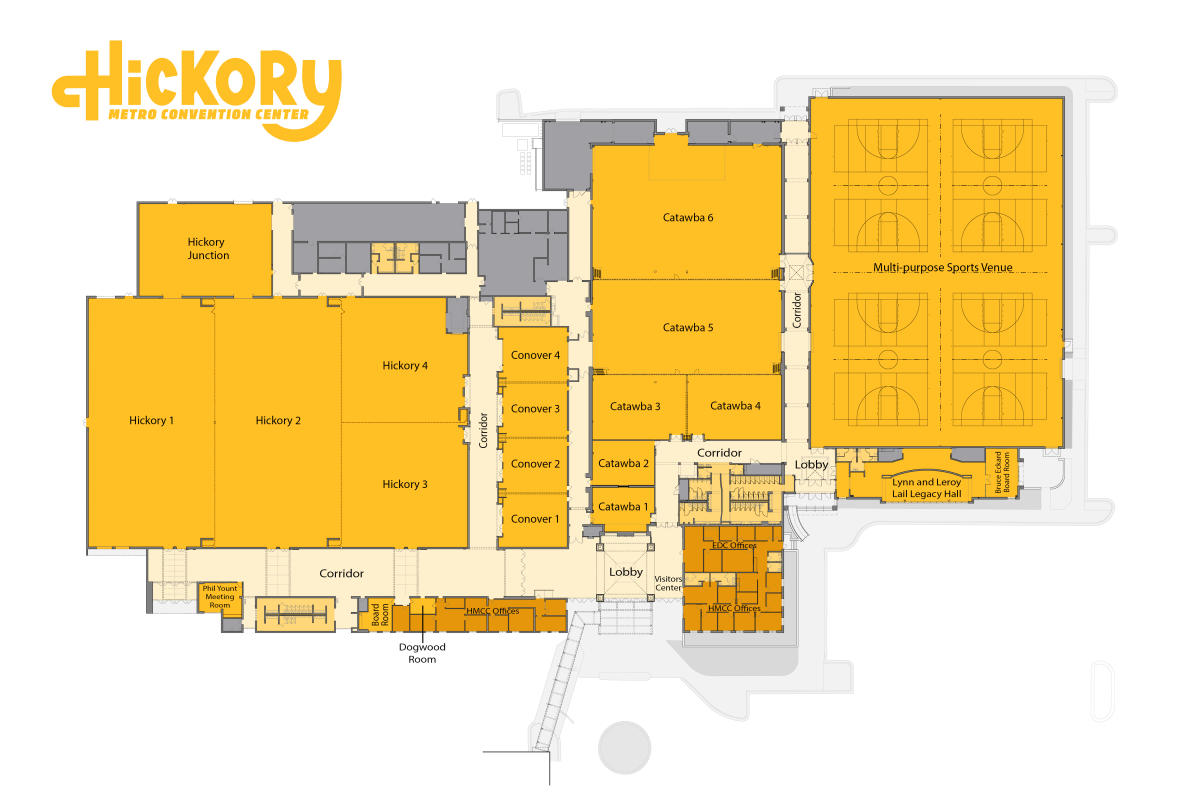 HMCC Building Layout Map Nov. 2024