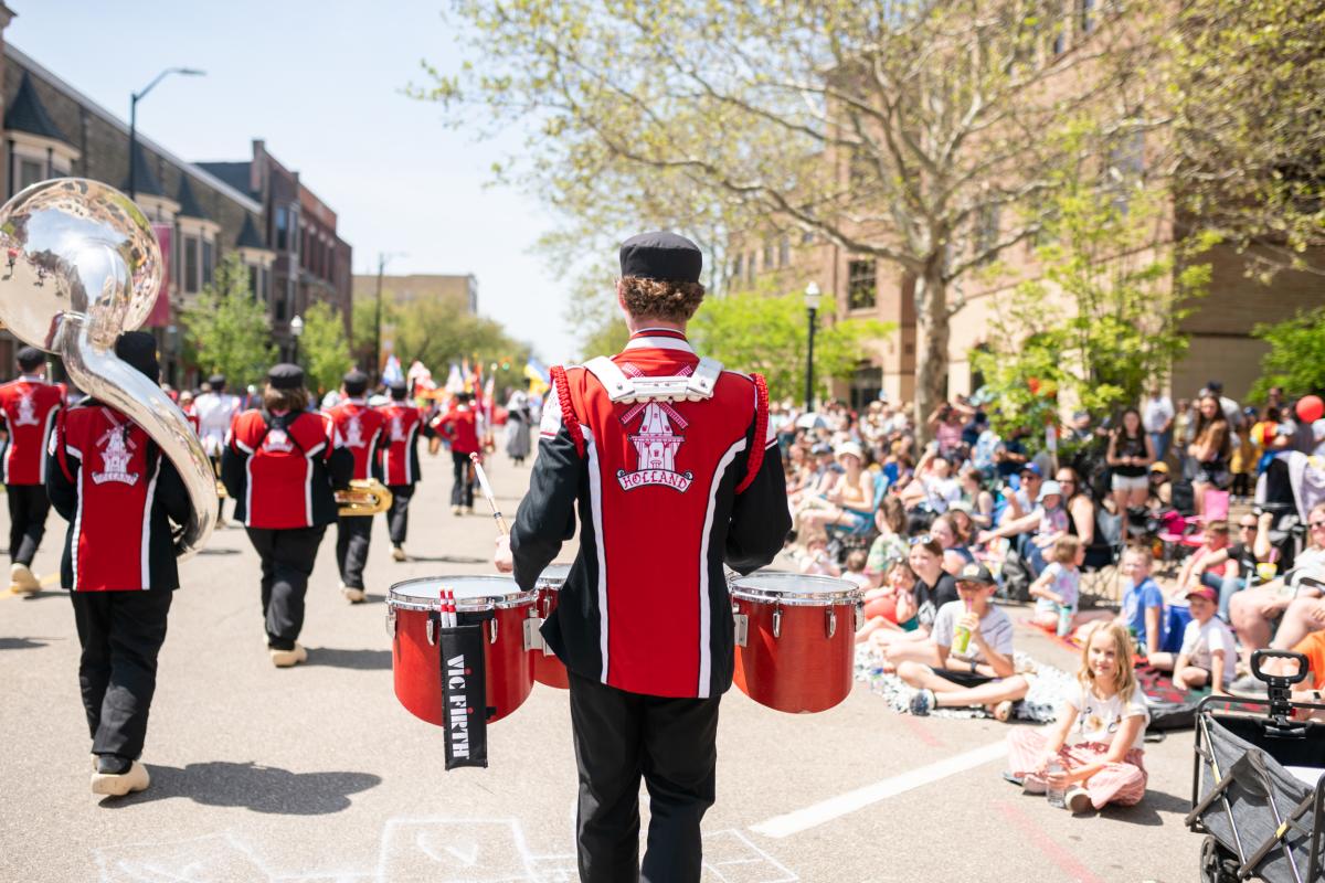 Tulip Time Parade- Marching Band