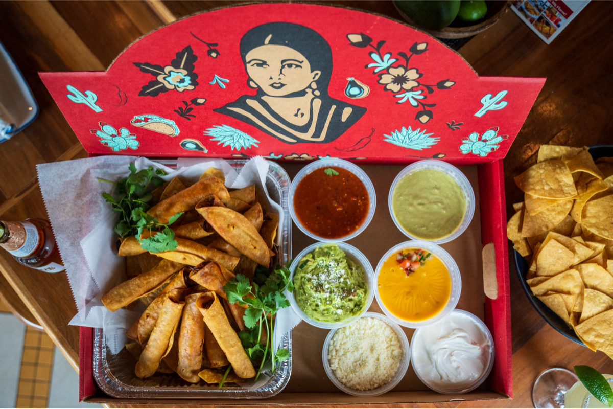 Original Ninfa's - Flauta Box