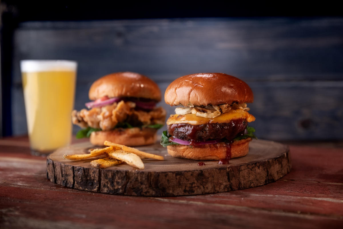 The JoBurger at Peli Peli South African Kitchen