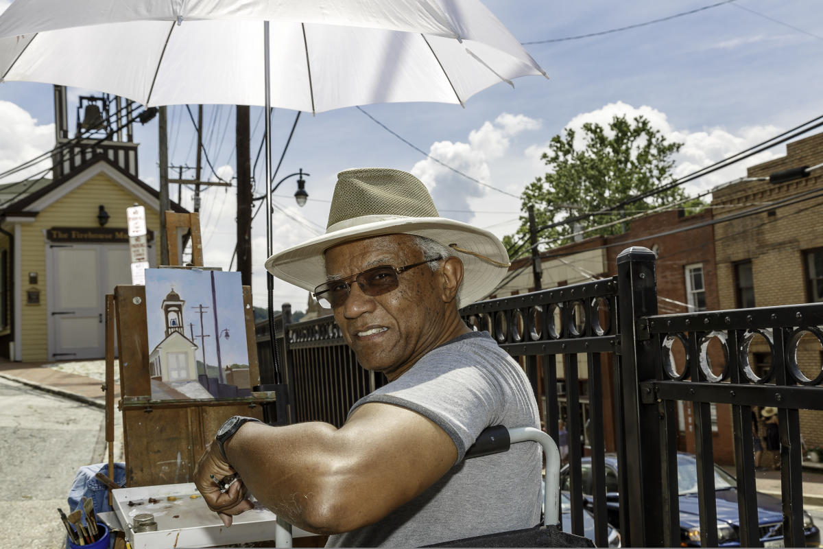 Painting The Firehouse Museum Plein Air 