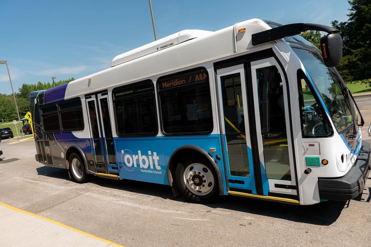 Orbit Huntsville shuttle - public transit