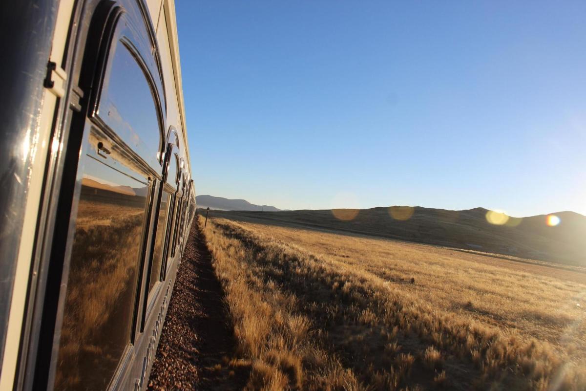 Aboard the Belmond Andean Explorer