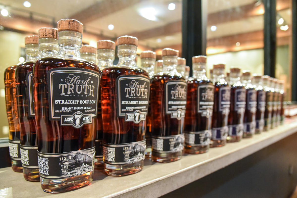 Hard Truth Distillery 7 year aged bourbon