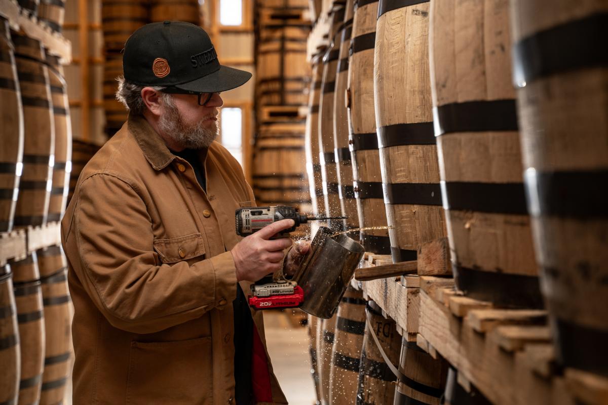 Hard Truth Distillery master distiller Bryan Smith