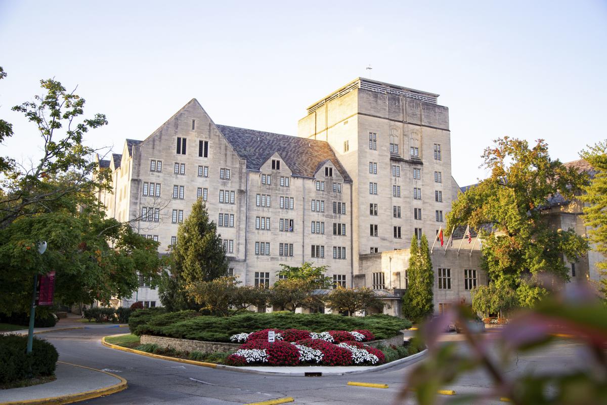 Indiana Memorial Union exterior Bloomington