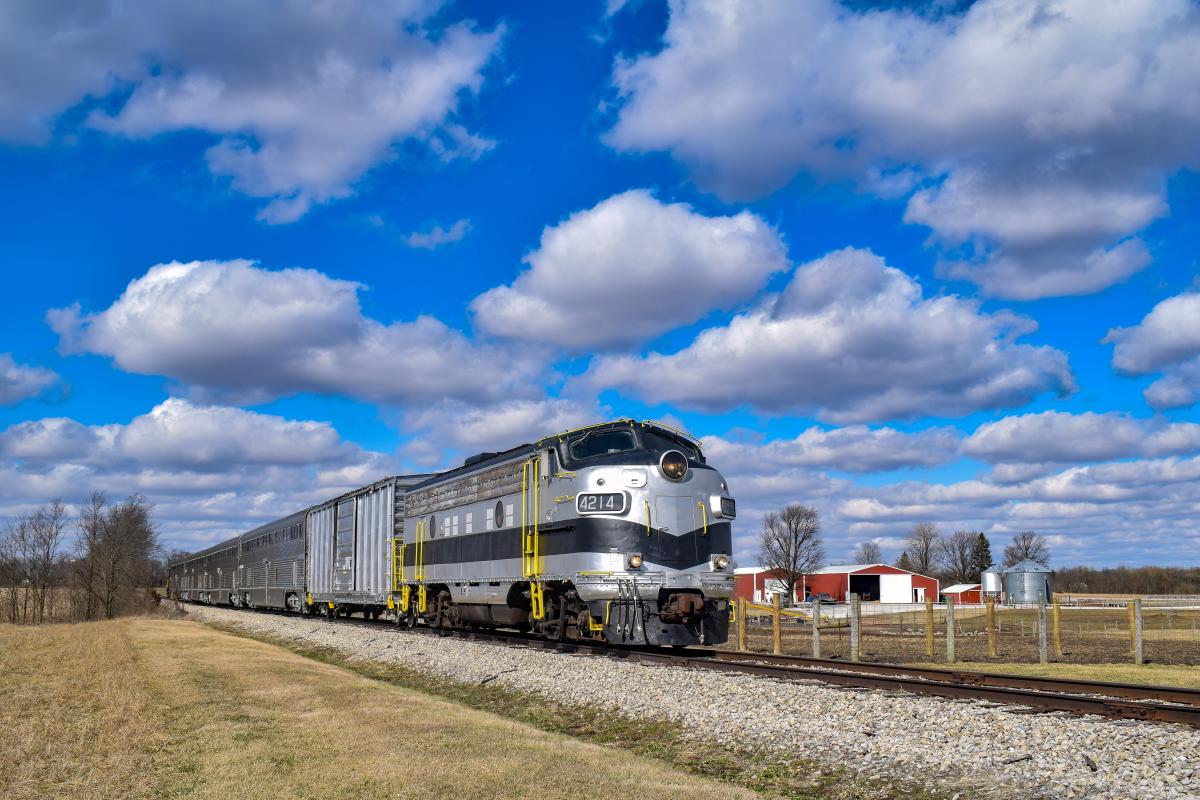 Nickel Plate Express train Noblesville