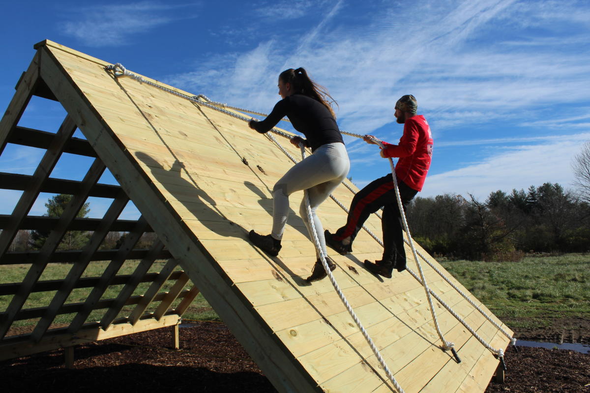 Gatling Gauntlet A-frame obstacle