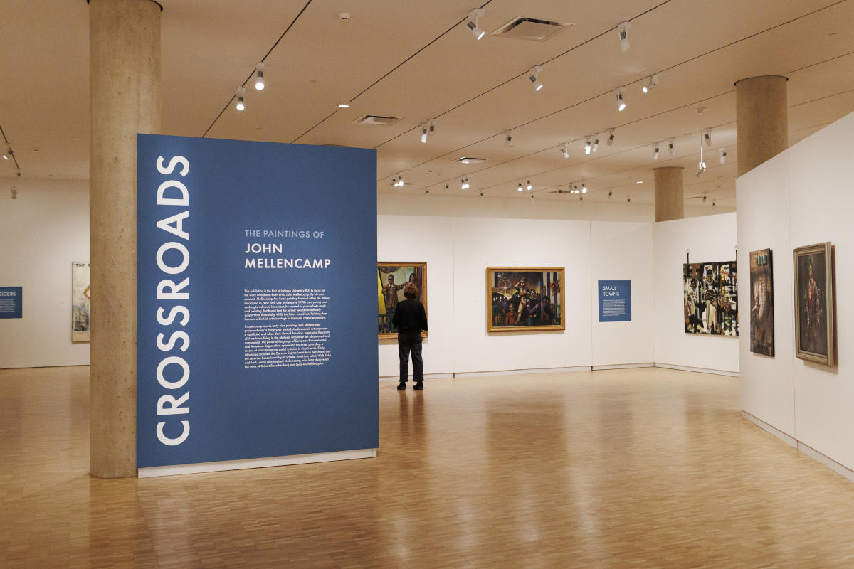 John Mellencamp Crossroads exhibit, Indiana University Art Museum