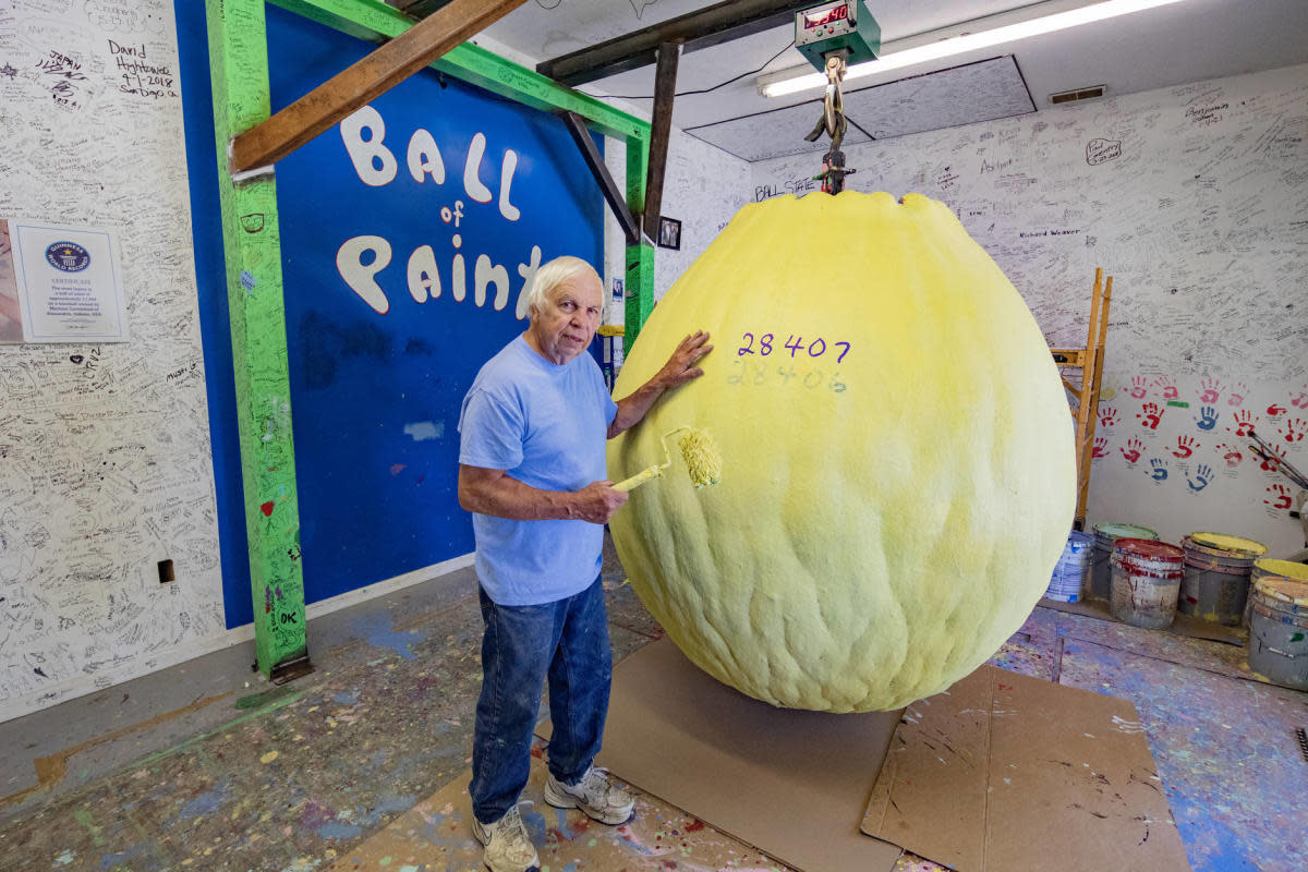 World's Largest Ball of Paint
