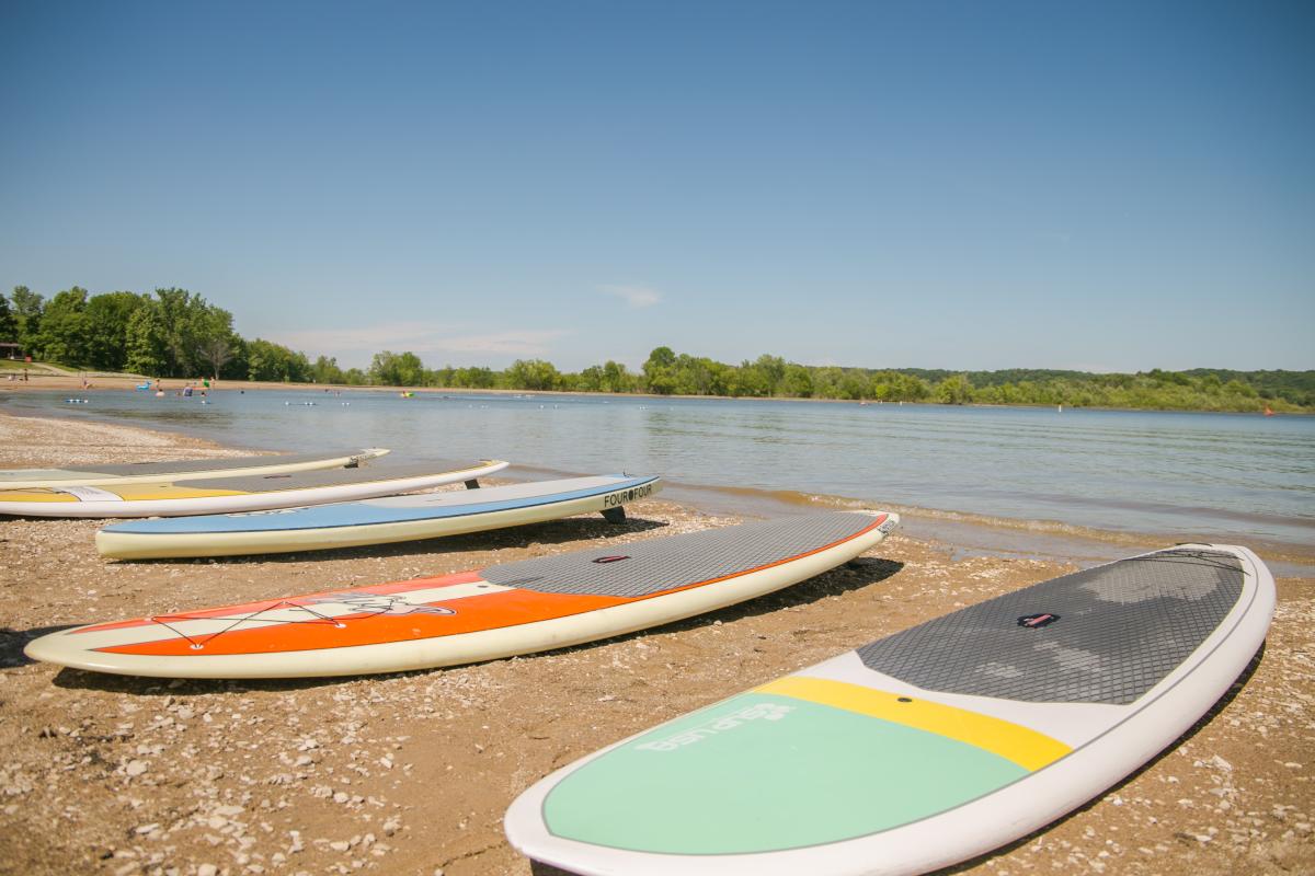 Paddleboats Lake Monroe Bloomington