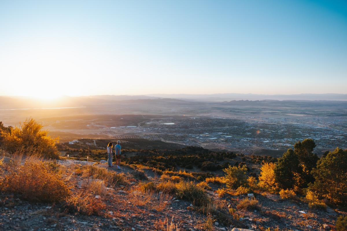 Evening Views from C Trail