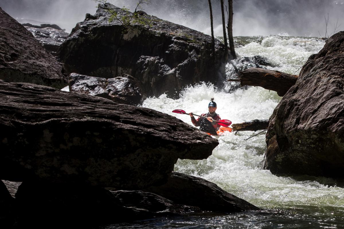 High Falls Whitewater Release