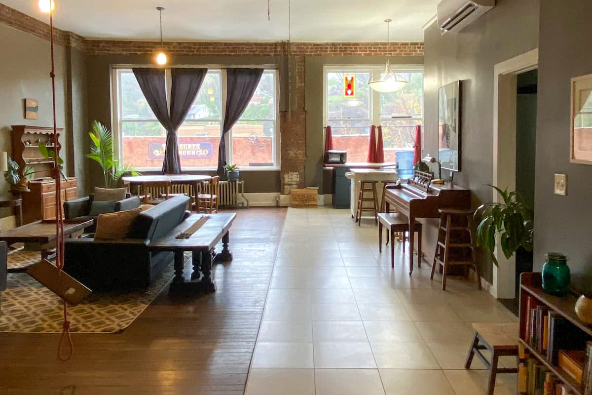 Interior of Downtown Sylva Vacation Rental