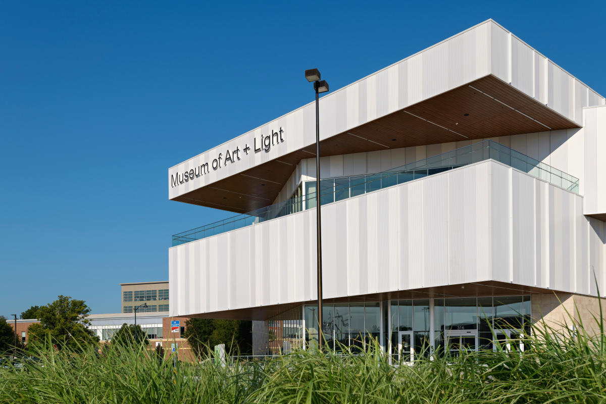 Exterior view of Museum of Art and Light