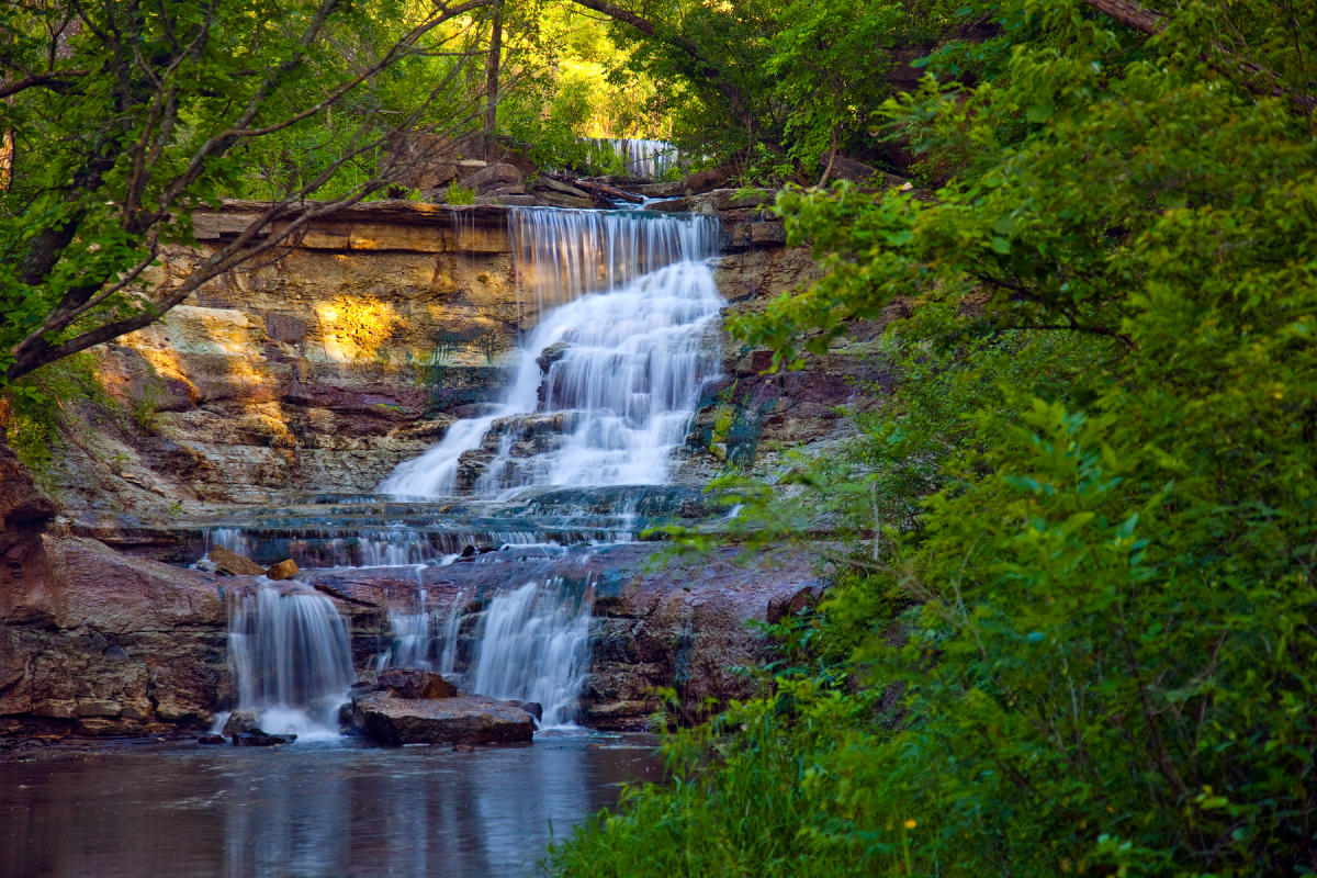 Prather Creek Falls by Mickey Shannon