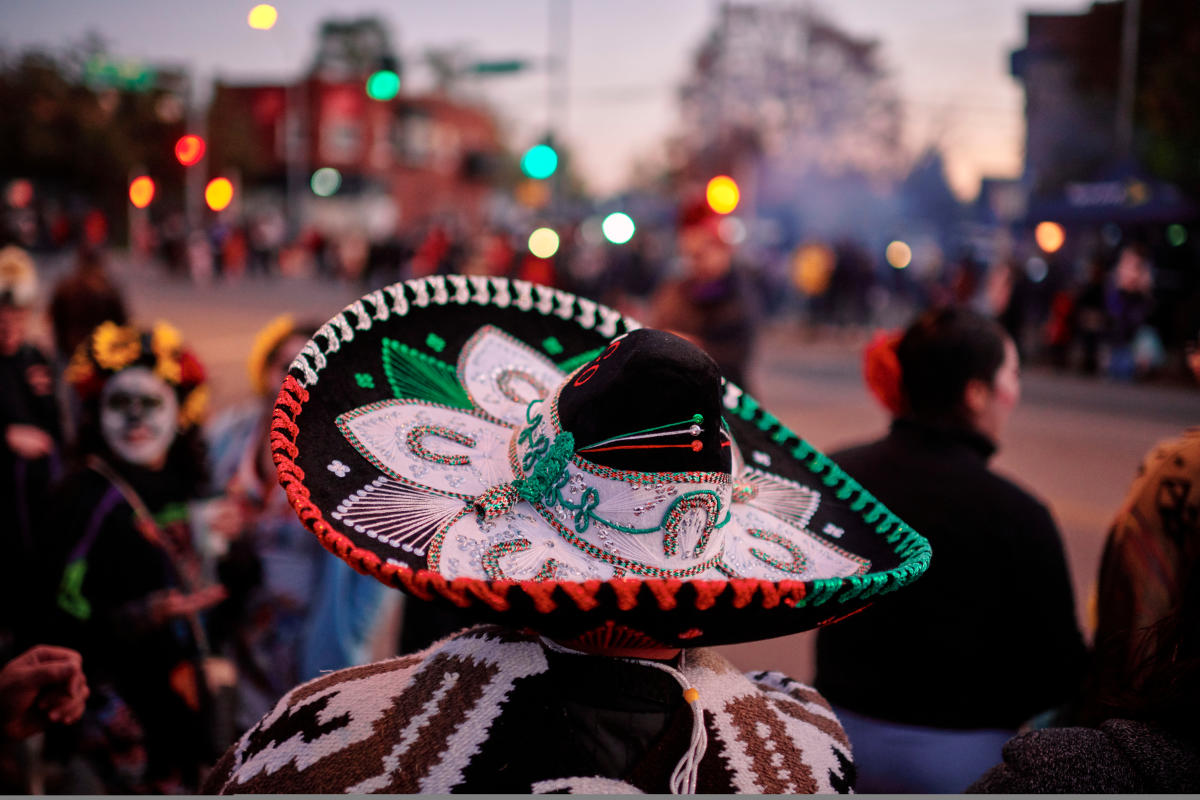 Dia De los muertos hat