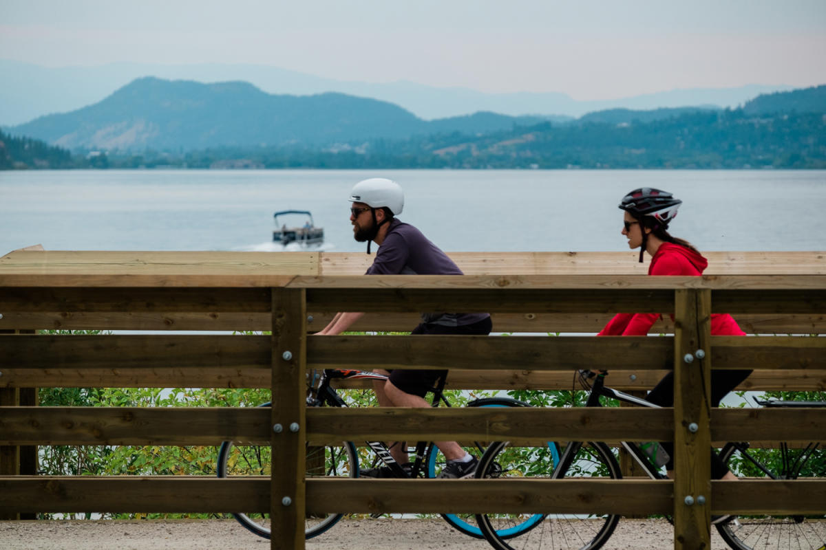 Okanagan Rail Trail - Bridge at Oyama