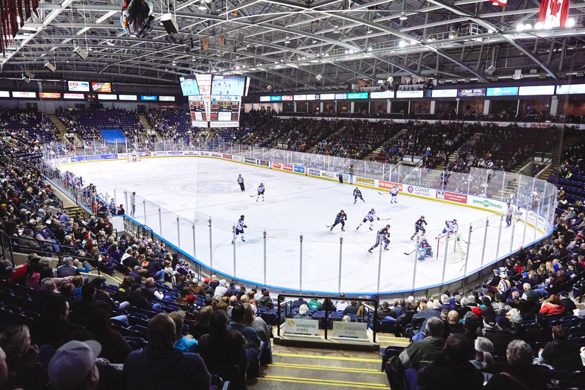 Kelowna Rockets Games from Stands