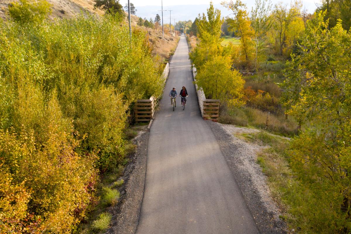 Photo series taken in partnership with Okanagan Rail Trail