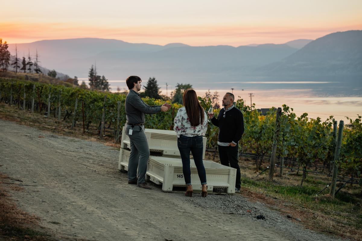 CedarCreek Estate Winery Vineyard Wine Tasting and Tour 5