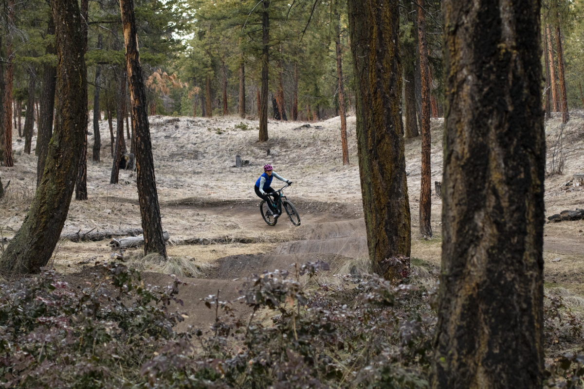 Mountain Biking at Knox Mountain