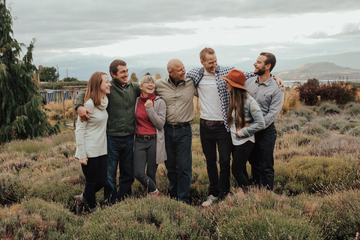 The McFadden Family of Okanagan Lavender & Herb Farm