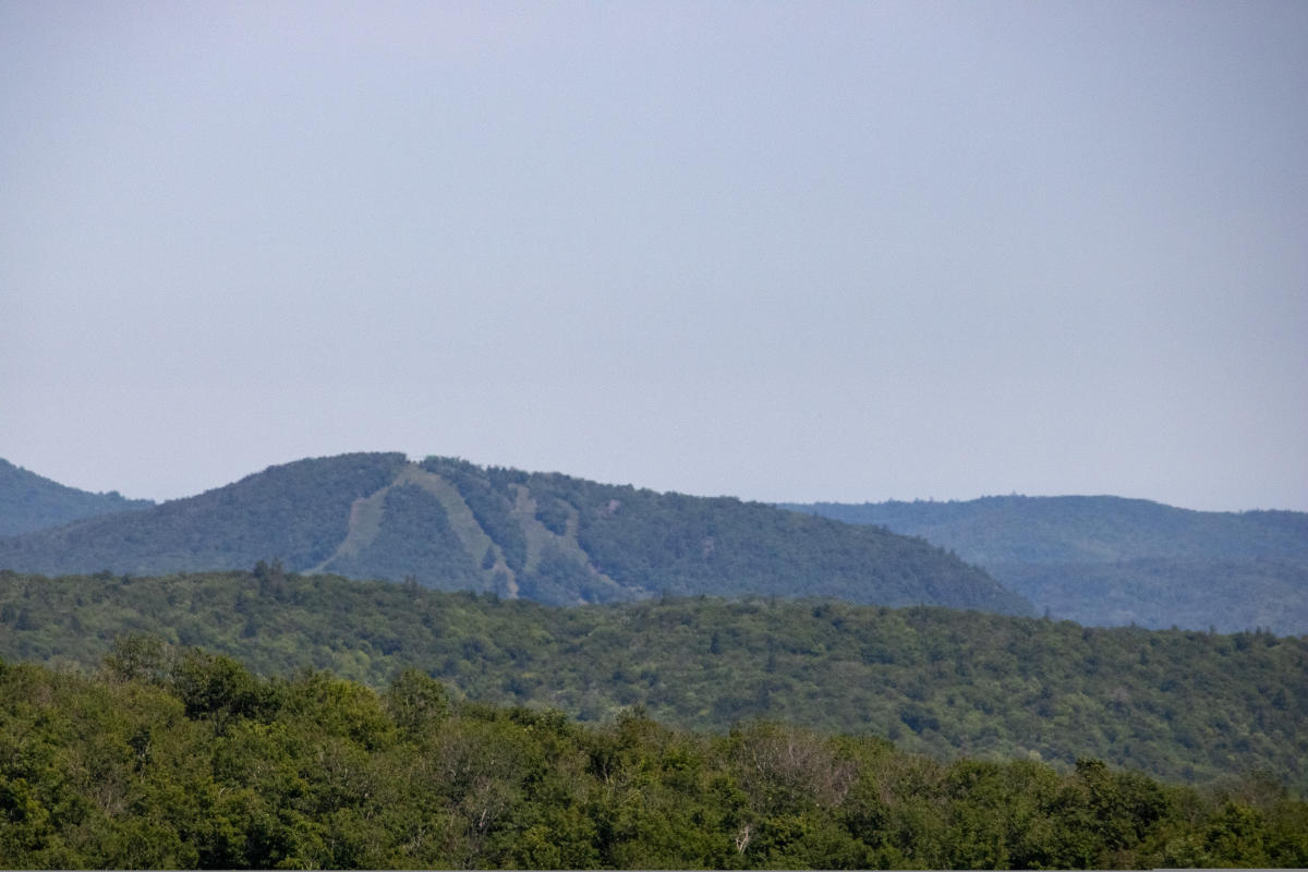 9.)	You can see Mount Bohemia from Mount Horace Greely on top of an old radar station tower. For those who don’t fear heights, it’s an optional final part of the tour.