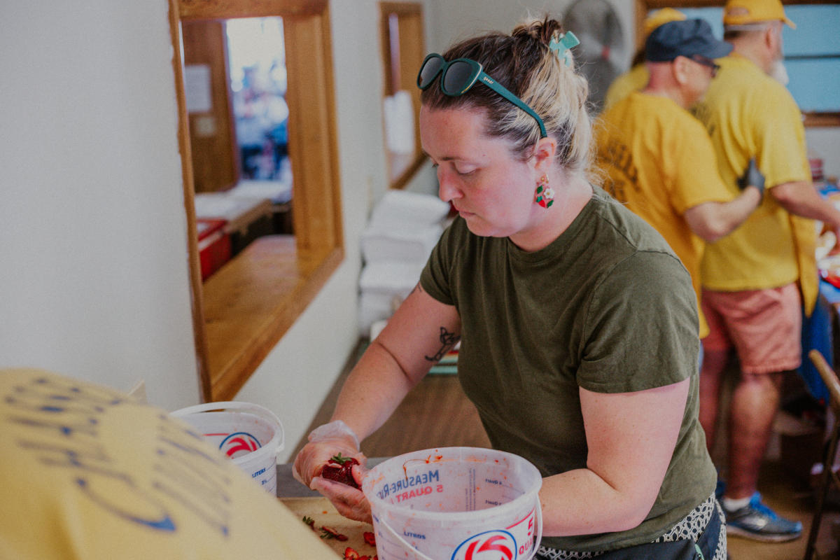 Strawberry Festival Volunteer