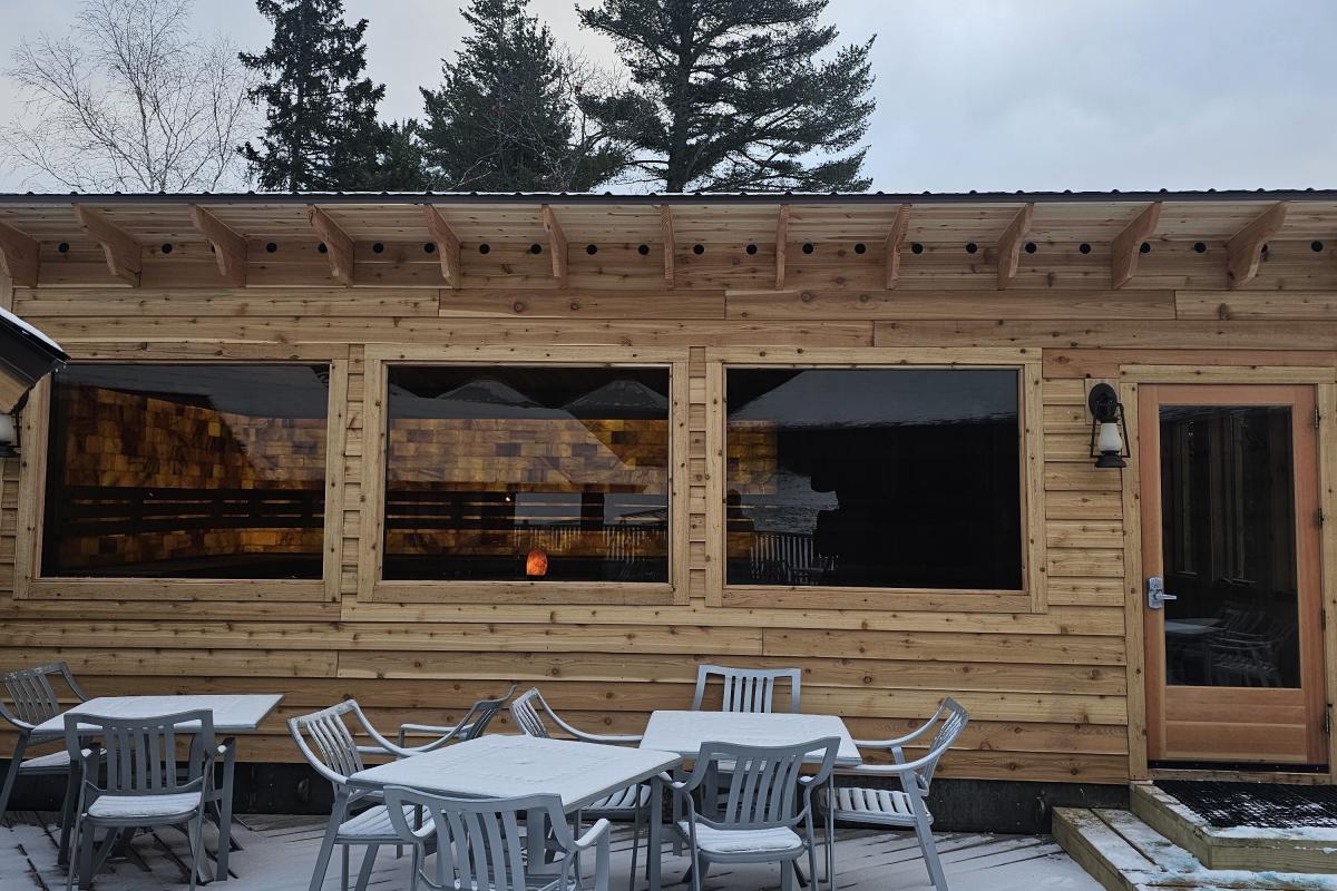 Sauna at Mt. Bohemia