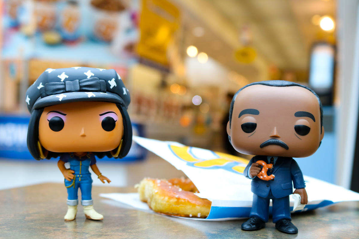 The Office Funko Pops at Auntie Anne's at The Marketplace at Steamtown in Scranton