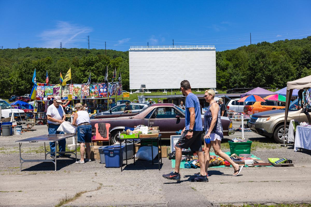 The Circle Drive-In Flea Fair in Scranton, PA
