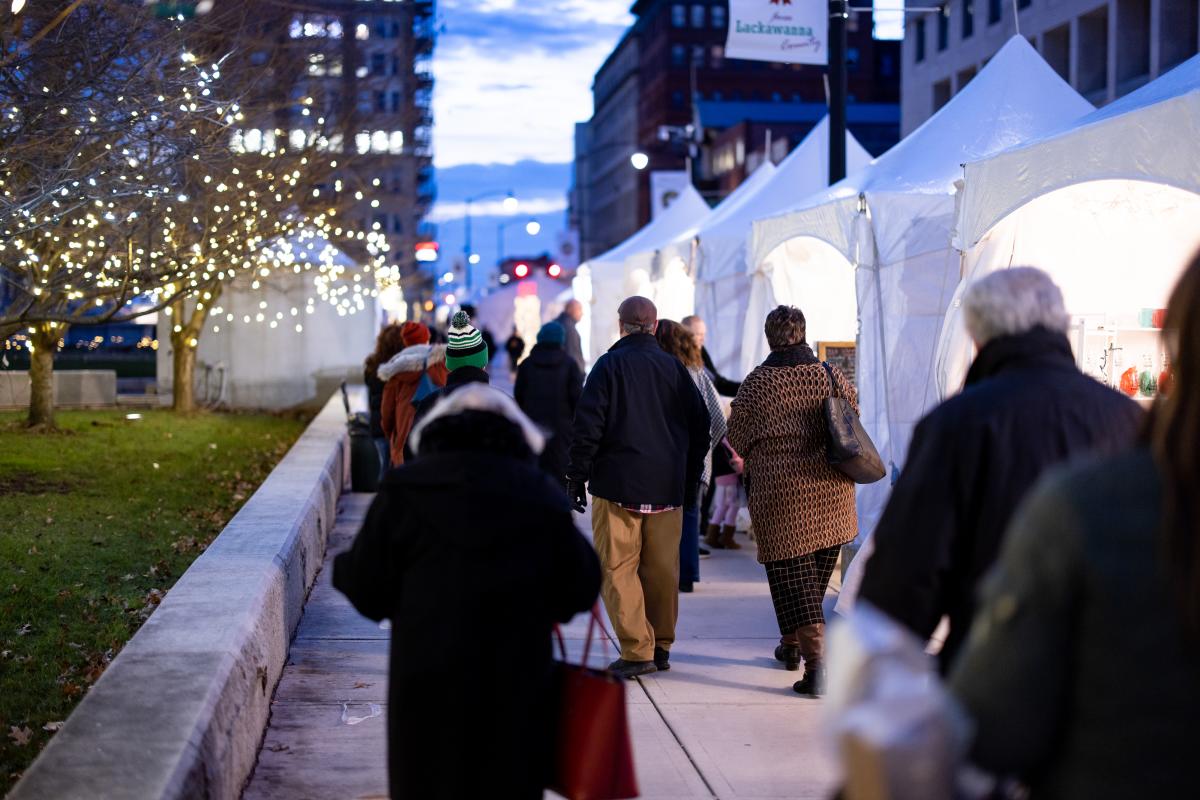 The Lackawanna Winter Market in Downtown Scranton