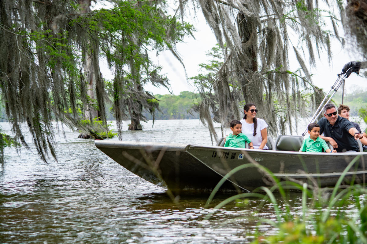 Family of 4 Swamp Tour at Lake Martin