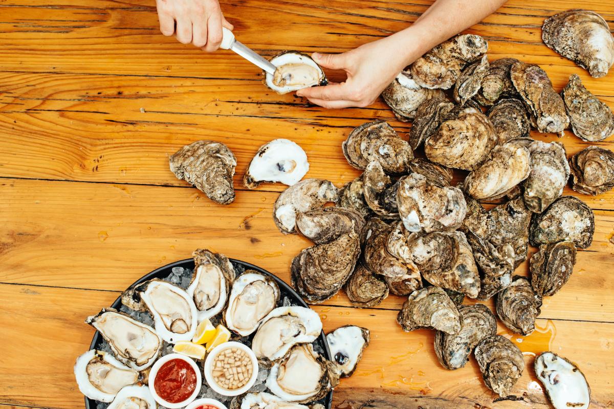 Shucking Oysters
