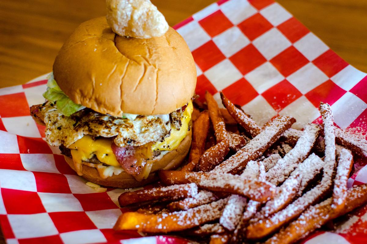 The Cajun Table Burger