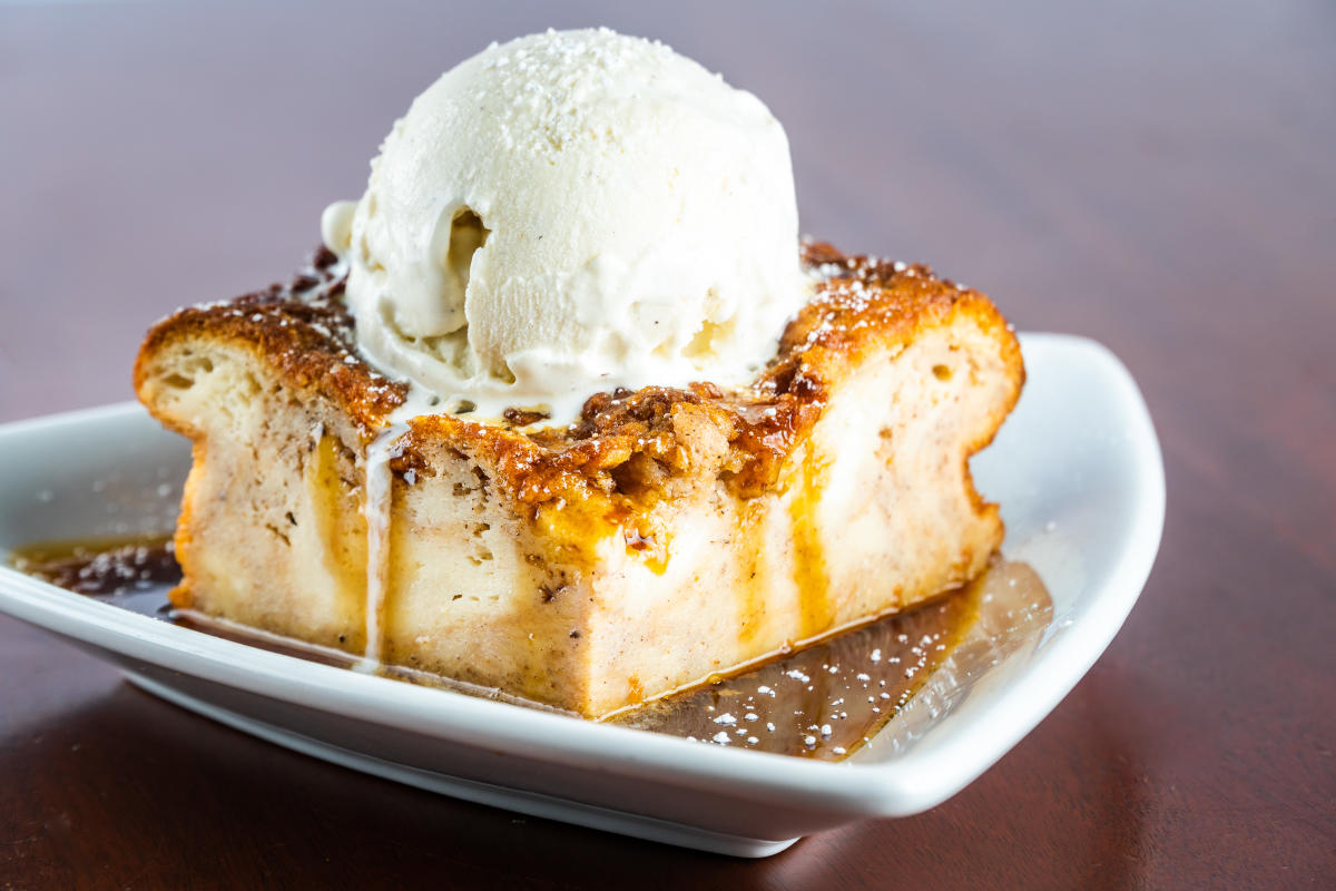 Bon Temps Grill Banana Foster Bread Pudding