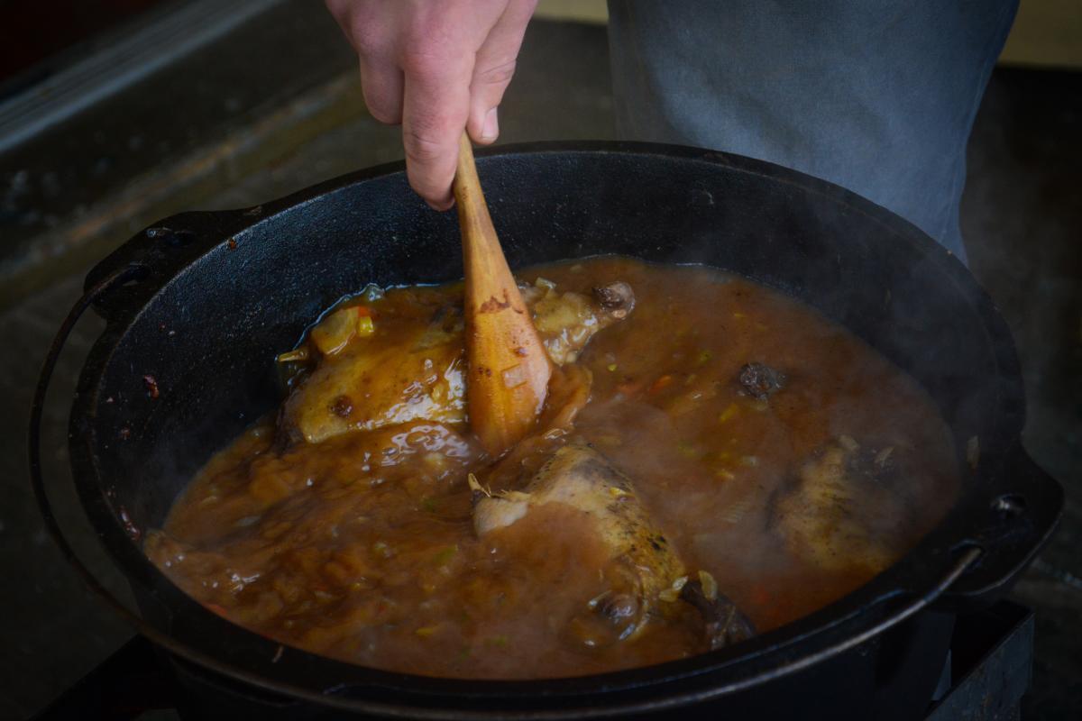 Stirring Gumbo