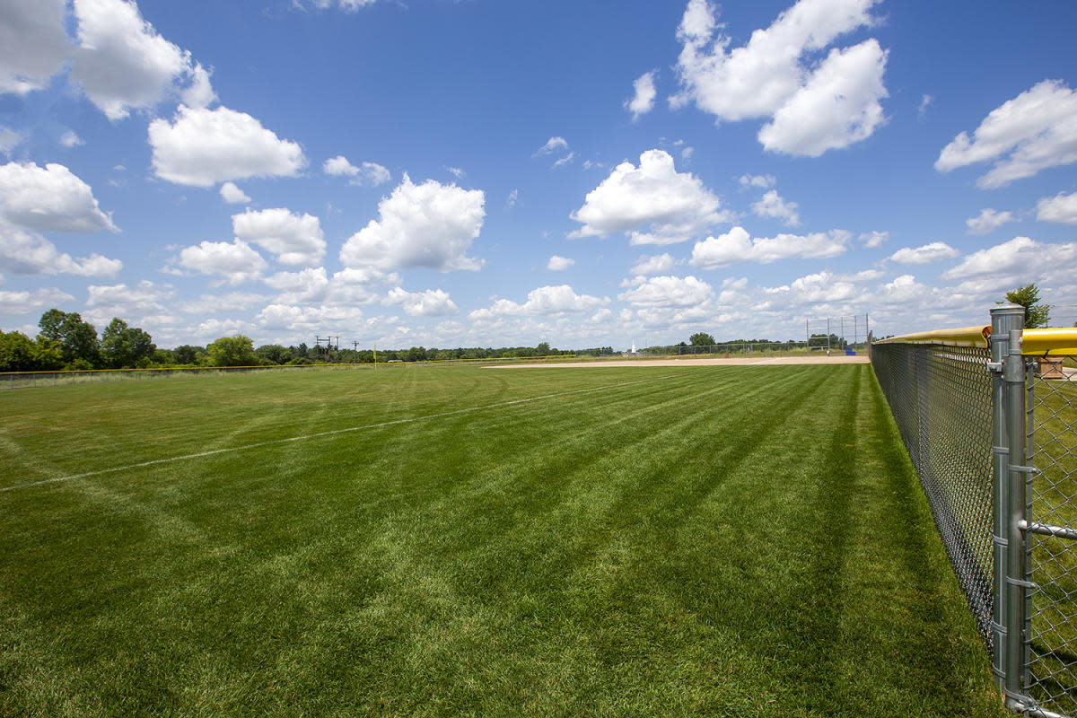 Outfield at Mount Hope Park