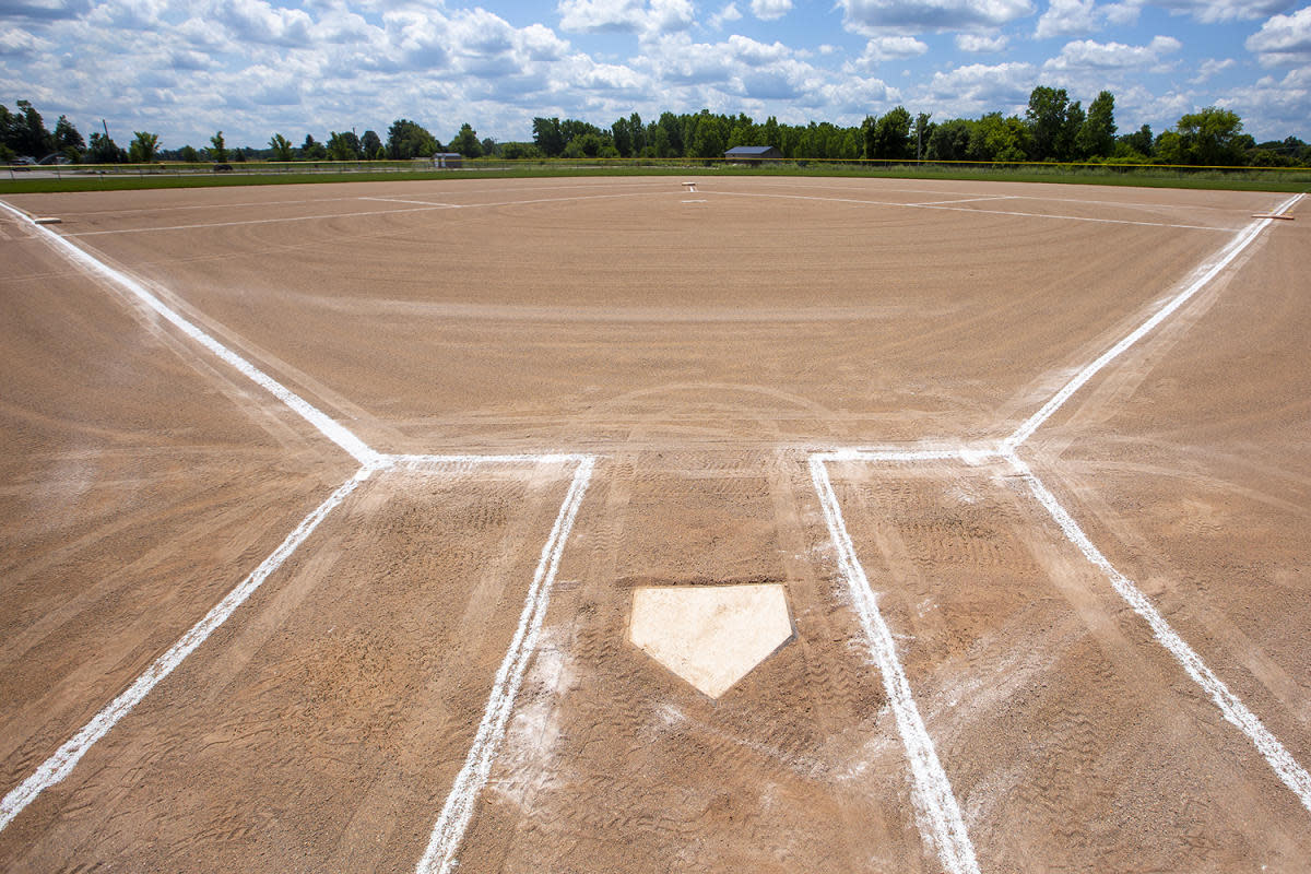 Mount Hope Park Baseball Diamond and field