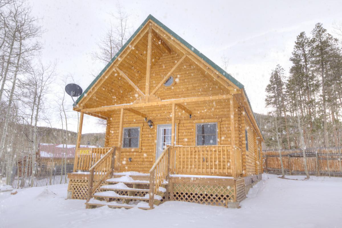 Albany Lodge Snow Wyoming Laramie