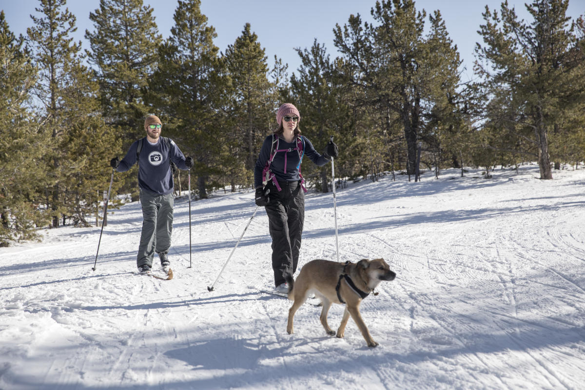 Cross Country Skiing in Happy Jack Recreation Area