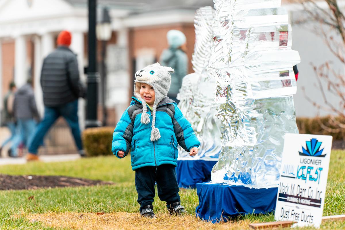 The Ligonier Ice Fest brings smiles to the faces of children – and adults – of all ages.